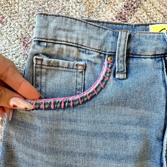 NWT CIRCUS NY SAM EDELMAN Denim Maxi Skirt Size 25 Glam Modern Indie Casual Luxe - Picture 3 of 12